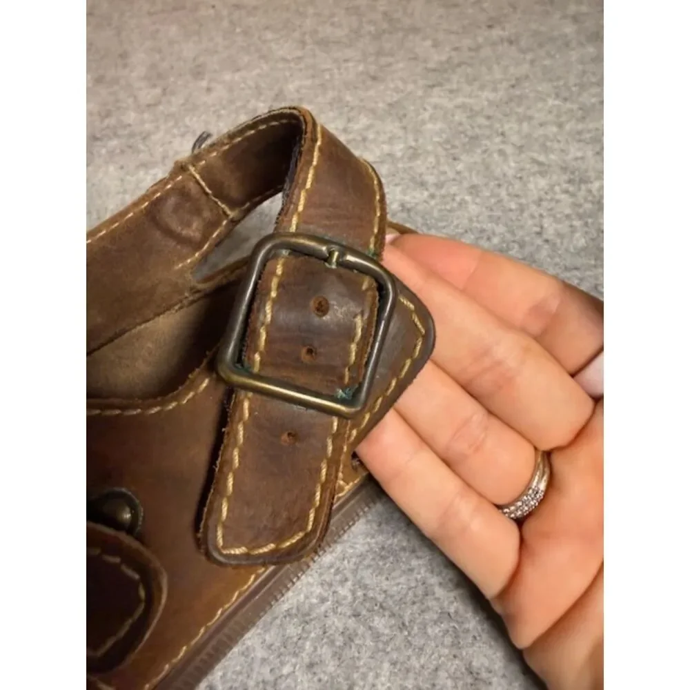 Vintage Dr Martens 8092 Fisherman Sandals Mens 9 UK 8 Made England Brown